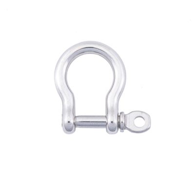 WHITECAP S-4074P 3 / 8 INCH STAINLESS STEEL SHACKLE 