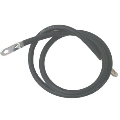 SIERRA MARINE BC88553 BLACK BATTERY CABLE, 2 GAUGE X 4 FEET LONG