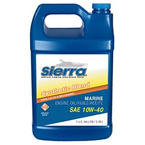 SIERRA MARINE 18-9551-3 10W40 SEMI-SYNTHETIC - GALLON