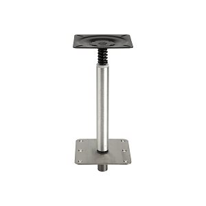 SWIVL-EZE 97739 11 INCH STAINLESS STEEL PEDESTAL SET WITH 7 X 7 INCH BASE