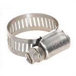 MARINE FASTENERS #6 5 / 16 INCH TO 7 / 8 INCH O.D. STAINLESS STEEL HOSE CLAMP - SOLD AS EACH