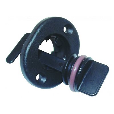 T-H MARINE DPS-1-DP BLACK DRAIN PLUG & STEM ONLY