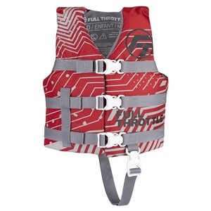 FULL THROTTLE 112200-100-001-22 CHILD LIFE JACKET