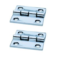 WHITECAP S-1497C CHROME BUTT HINGE (PAIR)