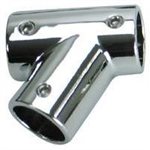 WHITECAP S-1441C 7 / 8 INCH LEFT HAND CHROME TEE