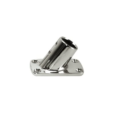 WHITECAP 042C 7 / 8in STAINLESS STEEL RECTANGULAR BASE