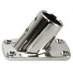 WHITECAP 042C 7 / 8in STAINLESS STEEL RECTANGULAR BASE