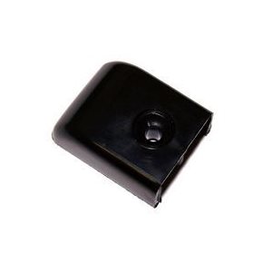 WHITECAP 3404B BLACK CHANNEL TRIM END CAP