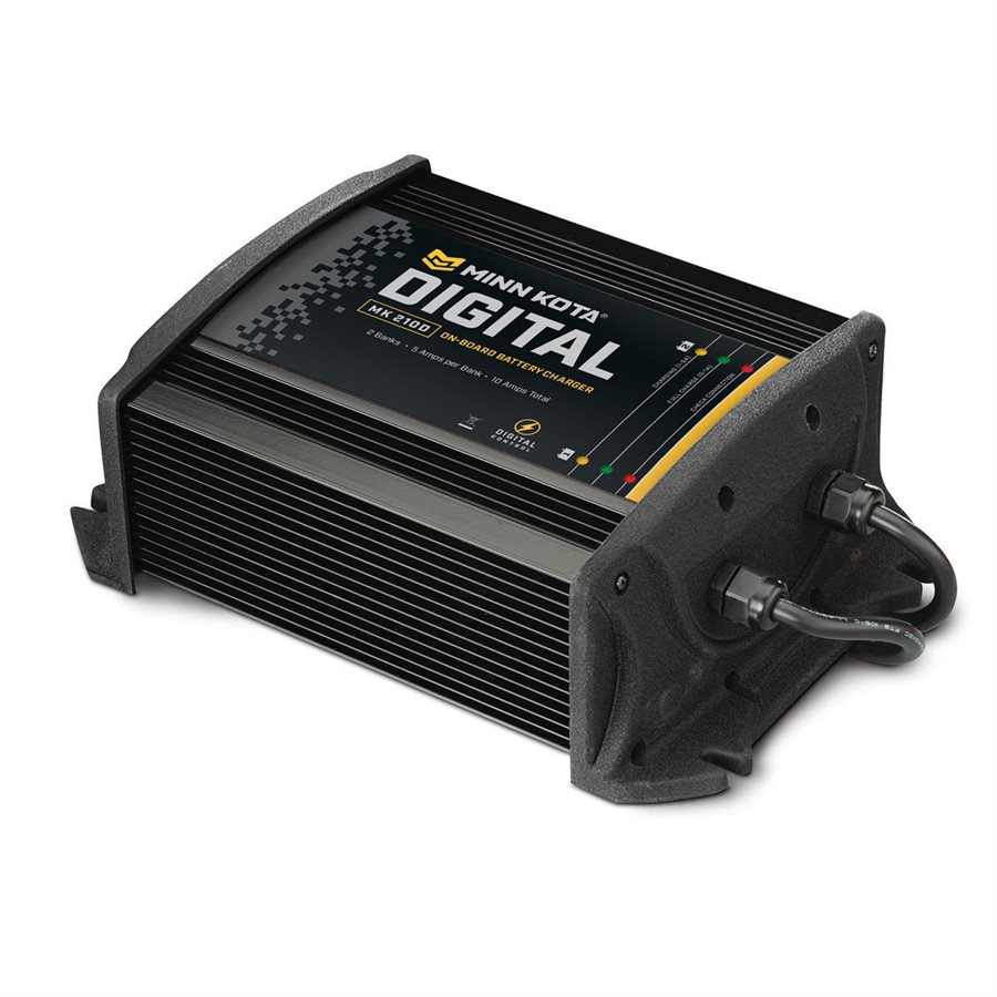 MINN KOTA MK210D 1822105 2 BANK 5 AMP PER BANK 10 AMP BATTERY CHARGER