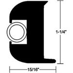 TACO V11-3447BKA50-1 50' RUB RAIL