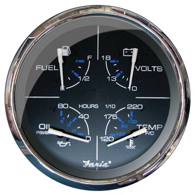 FARIA F33762 5 INCH MULTI-FUNCTION CHESAPEAKE BLACK SS - OEM GF4005