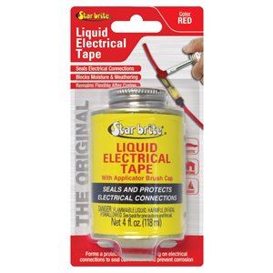 STARBRITE 084105B RED LIQUID ELECTRICAL TAPE - 4 oz