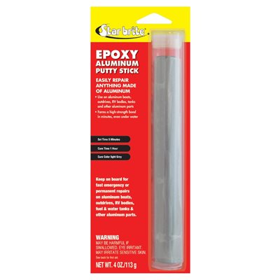 STARBRITE 087004 ALUMINUM EPOXY PUTTY STICK 4 OZ