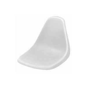 WISE WD140LS-710 WHITE POLY FISHING CHAIR