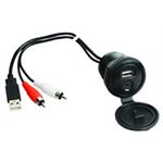 JENSEN JENAUX USB & AUXILIARY AUDIO INPUT JACK