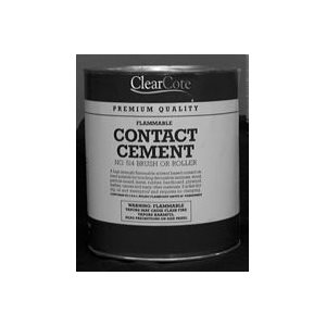 CLEAR COTE 131388 CONTACT CEMENT - QUART