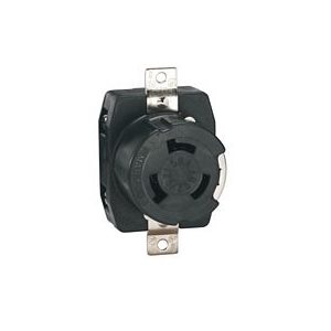 MARINCO 6370CR 50 AMP 125 VOLT SHORE POWER RECEPTACLE