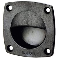 PERKO 1016DP0BLK BLACK PLASTIC FLUSH PULL