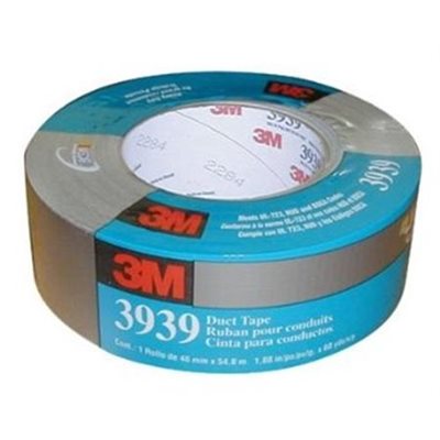 3M 06975 3939 HEAVY DUTY SILVER DUCT TAPE - 1.88in x 60 YARDS