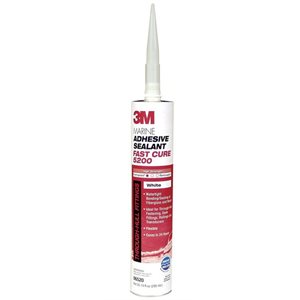 3M 06520 WHITE 5200FC FAST CURE ADHESIVE SEALANT - CARTRIDGE