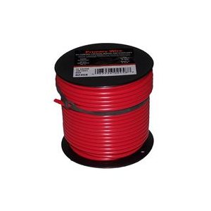 DEKA 02508 10 GAUGE RED WIRE - 100ft ROLL