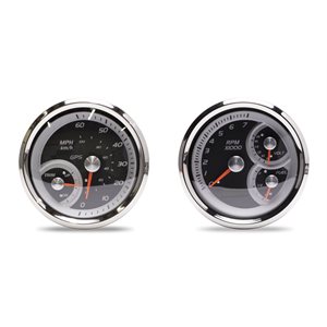 SIERRA 22000P DEEP-VEE 5" MULTI FUNCTION GAUGE KIT - FITS MERCURY & YAMAHA OUTBOARDS