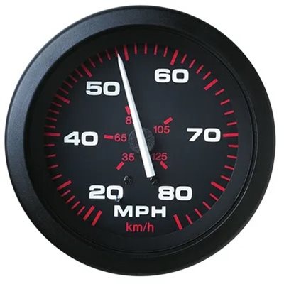 SIERRA AMEGA 80 MPH SPEEDOMETER KIT WITH TUBING & HARDWARE