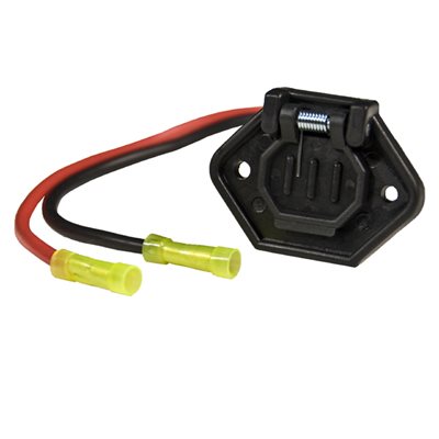 SIERRA MARINE WH10470-1 12 VOLT TROLLING MOTOR BOAT SIDE RECEPTACLE