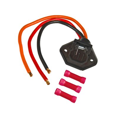 SIERRA MARINE WH10540 24 VOLT TROLLING MOTOR BOAT SIDE RECEPTACLE